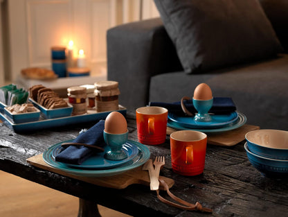Le Creuset Stoneware Egg Cup, 2-Inch, Flame