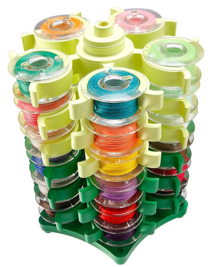 Clover 9508 Stack 'N Store Bobbin Tower with Nancy Zieman
