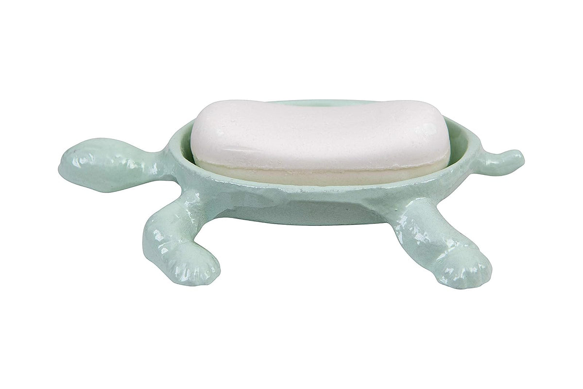 Creative Co-Op Jabonera de Hierro Fundido para Tortuga