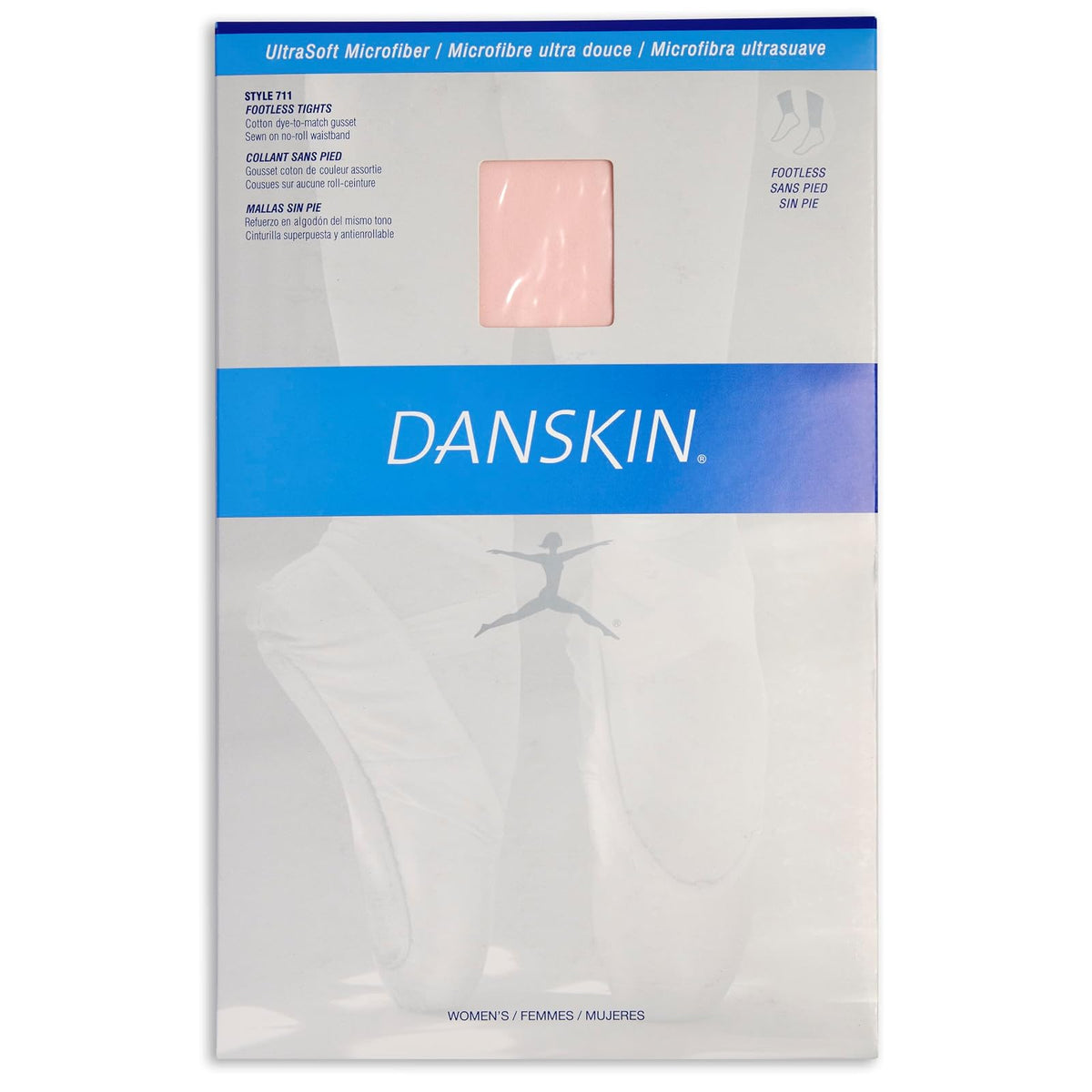 Danskin - Medias de microfibra para mujer