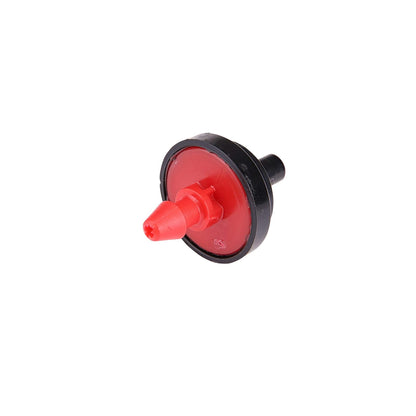 Raindrip PC2050B - Gotero compensador de presión, Paquete de 50, Rojo/Negro