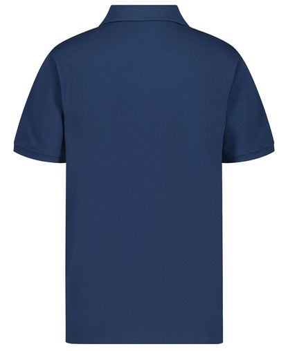 Calvin Klein Marled Space Dye Logo Polo Manga Polo para Niños