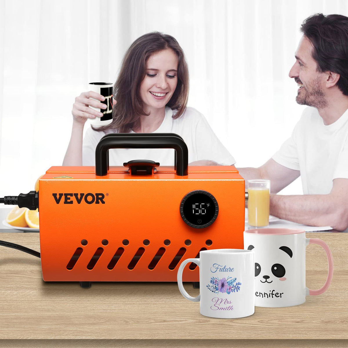 VEVOR - Prensa de calor para tazas, máquina de prensa de calor de vaso de 30 onzas, transferencia de sublimación de 11-15 onzas, 16-25 onzas, vasos rectos y delgados, prensa de calor de taza con