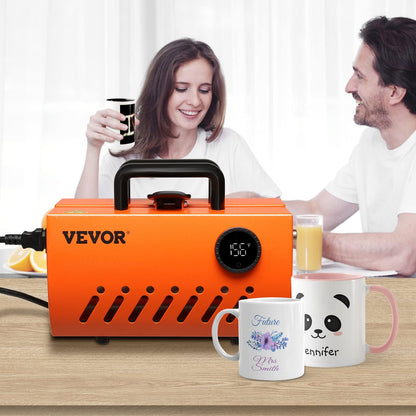 VEVOR - Prensa de calor para tazas, máquina de prensa de calor de vaso de 30 onzas, transferencia de sublimación de 11-15 onzas, 16-25 onzas, vasos rectos y delgados, prensa de calor de taza con