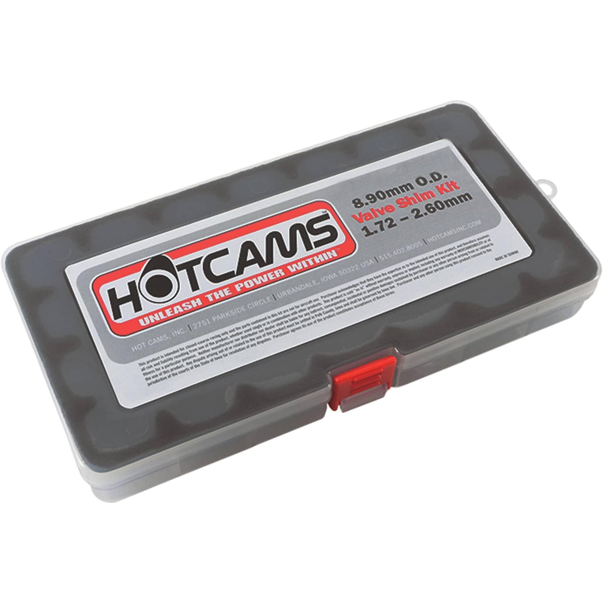 Hot Cams Kit Completo de cuña HCSHIM00 de 8,90 mm para diversas Motos de Cross KTM 2005-2017