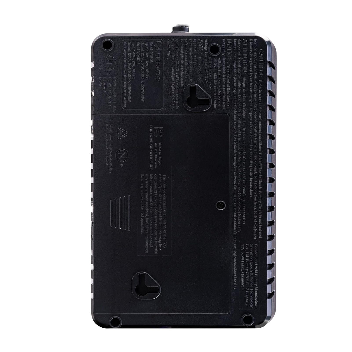 CyberPower ST625U Sistema UPS, 625VA/360W, 8 tomacorrientes, 2 Puertos de Carga USB, Compacto