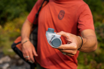 Platypus Quickdraw - Sistema de filtro de agua ultraligero de 1 litro, ConnectCap y gorra de bebida