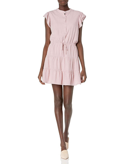 Sugar Lips Rampart Vestido Campesino de Manga Corta Vestido Informal para Mujer