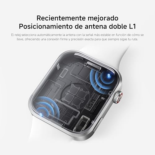 XIAOMI Redmi Watch 6 con GPS, iOS & Android, 5ATM, Gris | Pantalla AMOLED de 2.07'', Hasta 24 días de Batería, 150+ Modos Deportivos, Monitoreo cardíaco, sueño y estrés