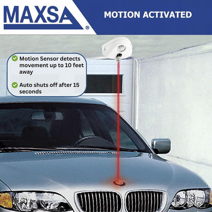 MAXSA Innovations 37310-W-RS White Single Parking Aid