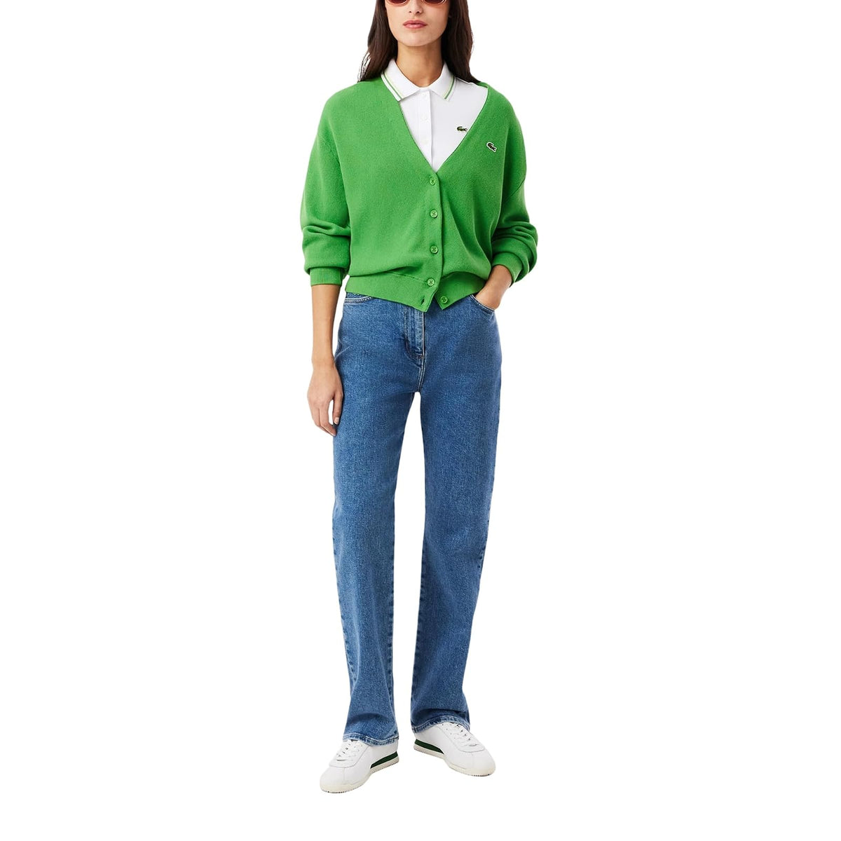 Lacoste Polo L.12.D Corte Entallado con Ribete