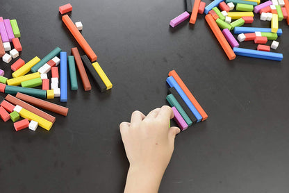 hand2mind Juego de Introducción de Regletas de Espuma Cuisenaire