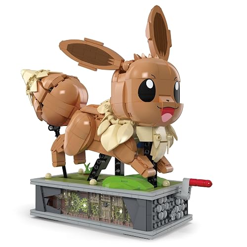 Mega Pokémon Juguete de Construcción Eevee con Movimiento para Adultos