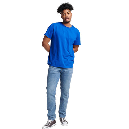 Russell Athletic Dri-Power - Camisetas de Manga Corta para Hombre, absorción de Humedad, protección contra el Olor, UPF 30+, Tallas S-4X