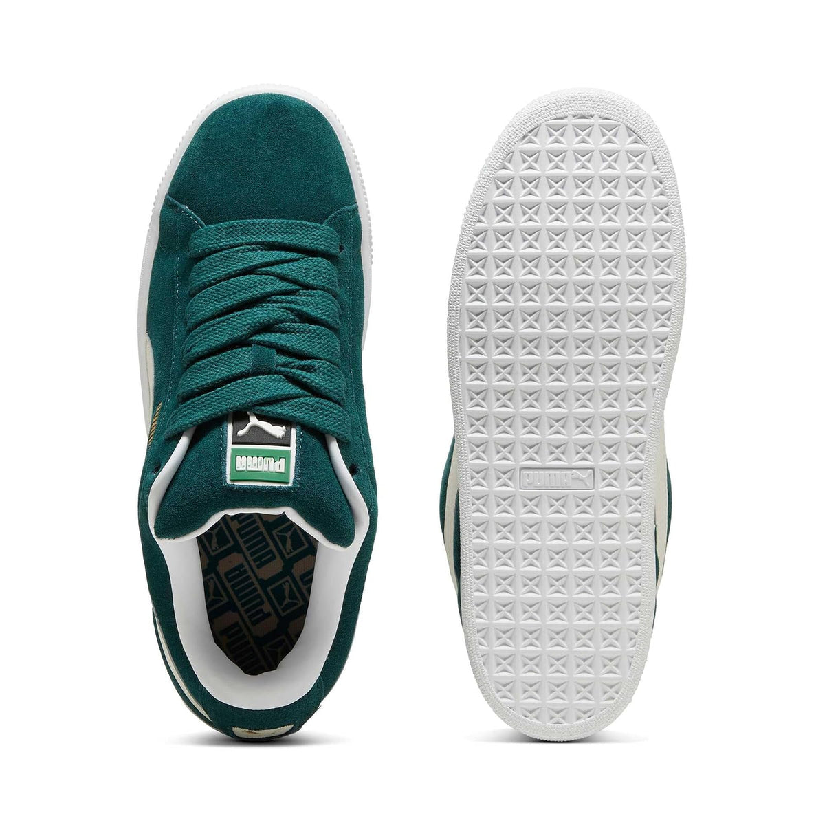 PUMA, Tenis Casuales Suede XL, Unisex, Azul, Talla 26