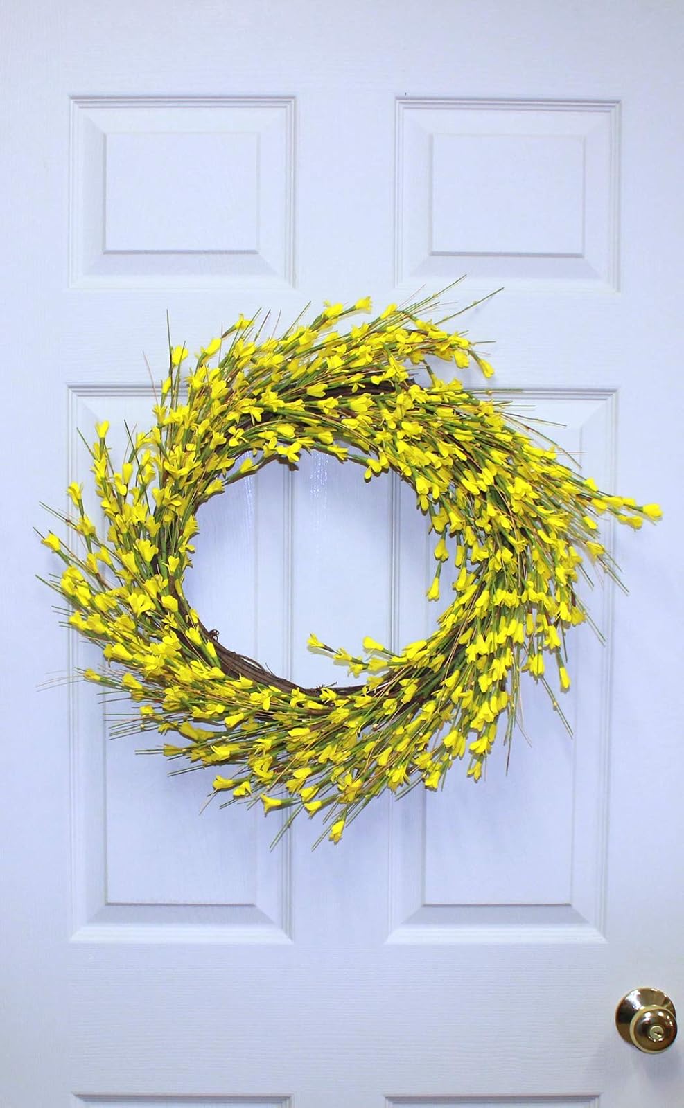 Worth Imports Corona Forsythia de 22 Pulgadas