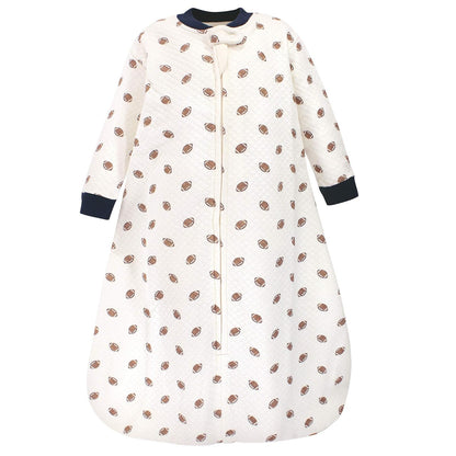 Hudson Baby Saco de Dormir Acolchado de Manga Larga, Unisex - 18 - 24 meses - Fútbol