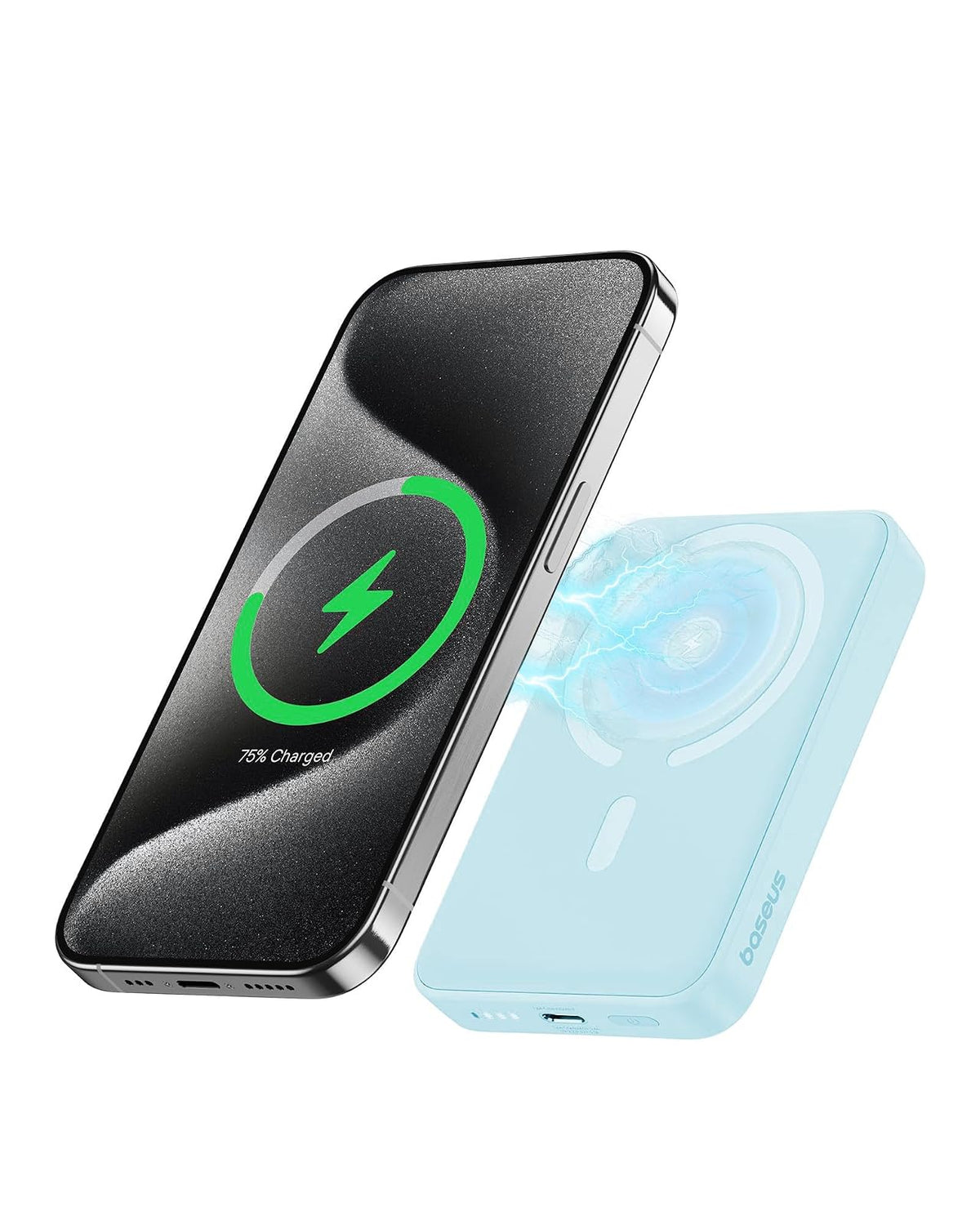 Baseus Power Bank Magnético 10000mAh 20W Morado - Azul