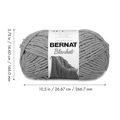 Bernat Blanket BB Twilight Yarn - Paquete de 2 paquetes de 300 g/10.5 oz - 100% poliéster - #6 Super voluminoso - 220 yardas - Tejer/Crochet
