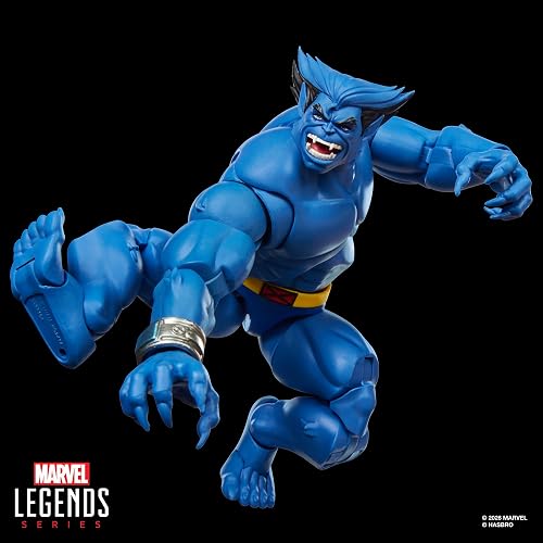 Marvel Legends Series, Marvel'S Beast, Figura Coleccionable Inspirada en X-Men '97 a Escala de 15 cm