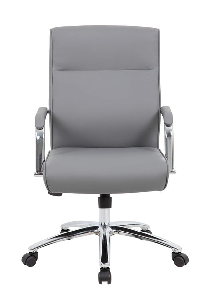 Boss Office Products - Silla de Asiento Ejecutivo, Color Gris