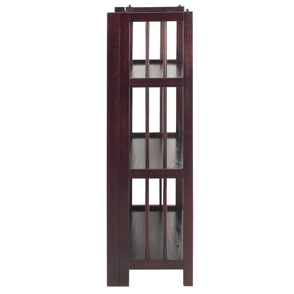 Casual Home - Estantería Plegable con 3 estantes apilable