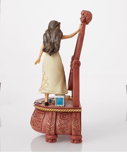 Enesco Disney Traditions by Jim Shore - Figura de escena de cambiador de la sirenita Ursula as como Vanessa, resina de piedra, pintada a mano, cifras coleccionables, de villano de Disney, bruja de mar