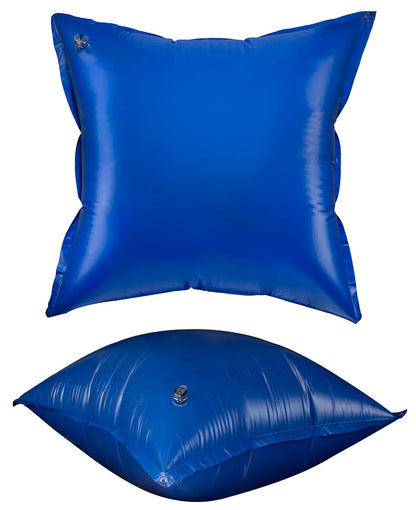 Winter Block Almohada de Aire de Invierno para Piscina sobre el Piso, Cubierta Flotante de Alta Calidad para Cerrar Piscinas sobre el Piso, Resistente, Gruesa y Duradera, 4 pies x 4 pies