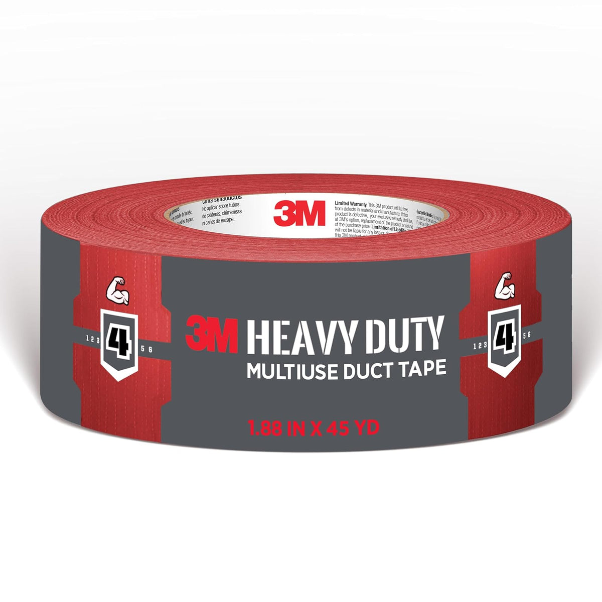 3M Cinta adhesiva roja 2145-RD, 48 mm x 41,1 m