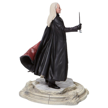Enesco Harry Potter Lucious Malfoy con Dobby The Elf, Figura de 10.25 Pulgadas, Multicolor