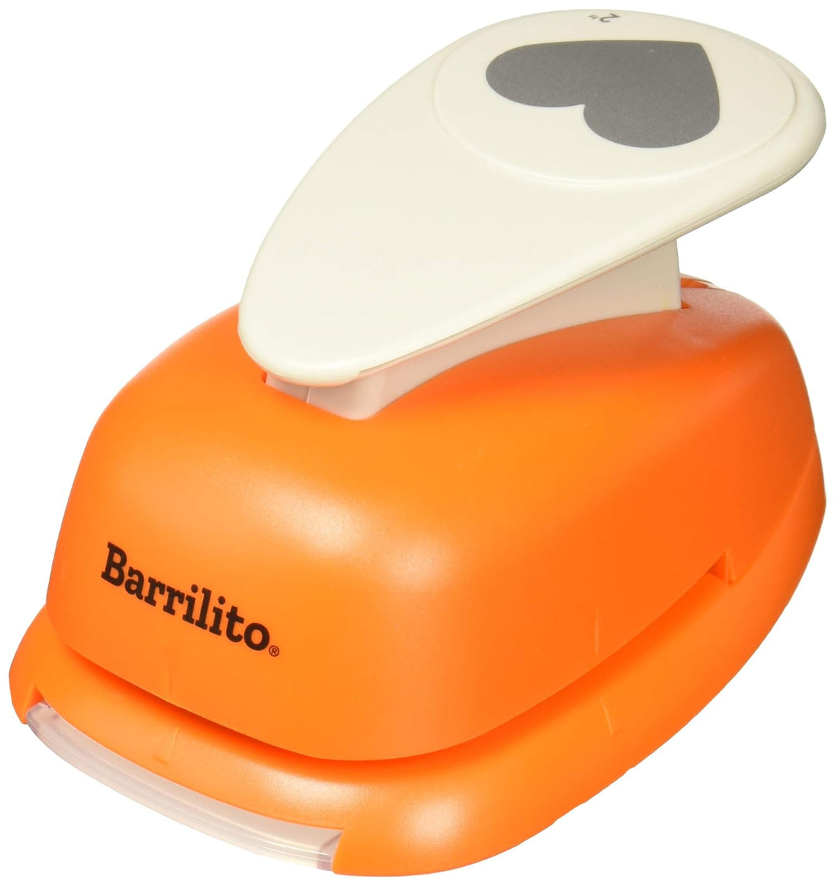 Barrilito Perforadora de Figuras Jumbo 5 cm, PF019J - 5 CM - CORAZÓN