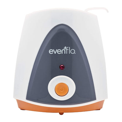 Evenflo Calentador de Biberones Eléctrico, Sistema de Apagado Automático, Compatible con Biberones de Cuello Ancho y Estándar, Calienta en 4 Minutos, Libre de BPA