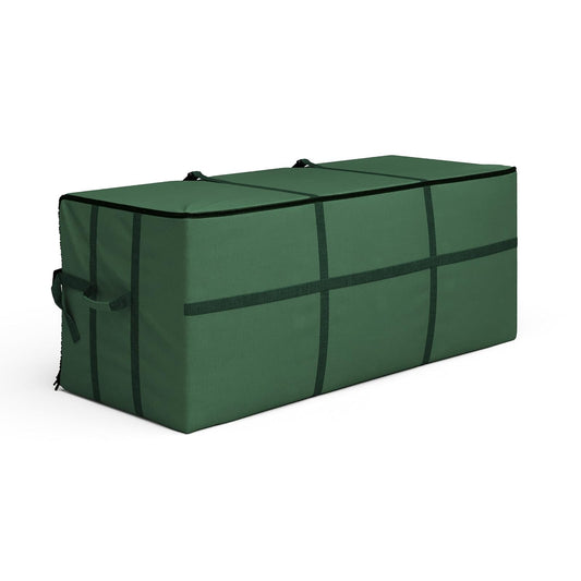 Elf STOR - Bolsa de Almacenamiento para árbol de Navidad de Lona Resistente, tamaño Grande para árbol de 9 pies, Verde, 1