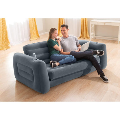 Intex - Serie de Cama Inflable extraíble