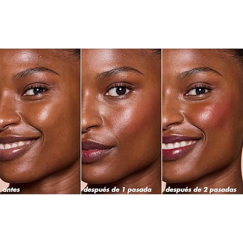 e.l.f. Cosmetics Sheer For It Rubor Líquido Traslúcido Rojo Clásico | Left On Red, Con Acabado Natural y Luminoso, Fórmula Ligera de Larga Duración, Vegano y Libre de Crueldad Animal