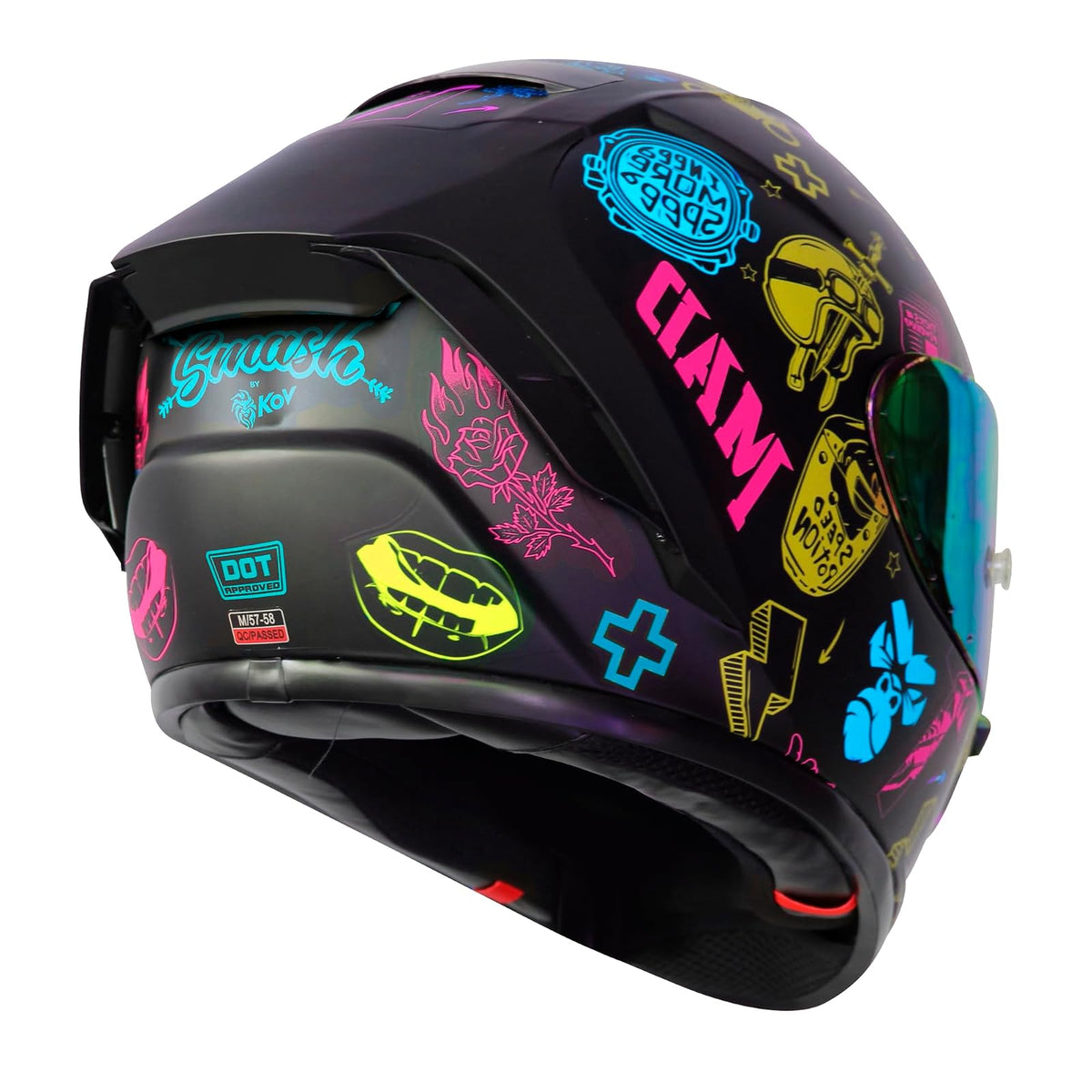 KOV Casco AIRCUT Smash Colores XL