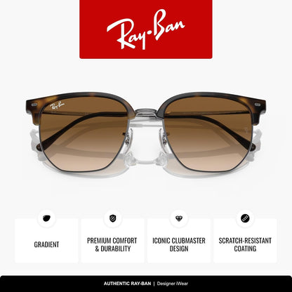 Ray-Ban RB4416 New Clubmaster - anteojos de sol cuadradas