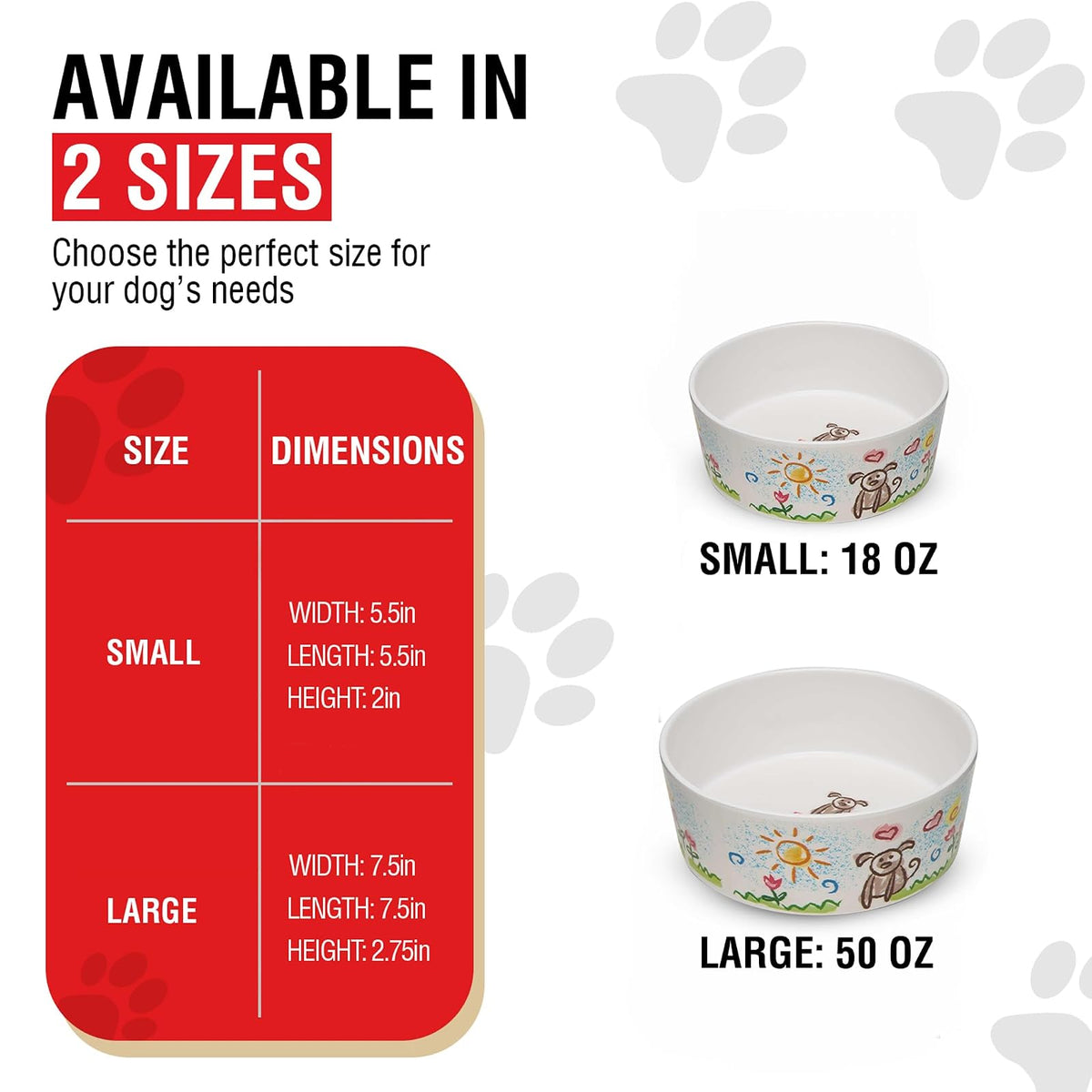 Loving Pets Dolce Puppy Forever Cuenco para Perro, pequeño