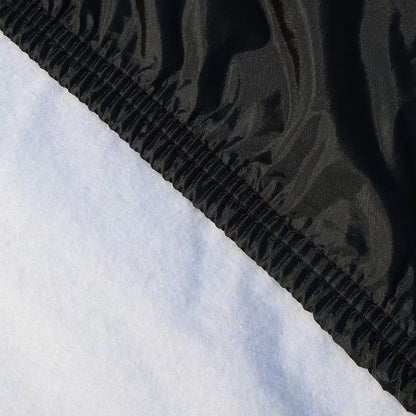 Coverado - Funda impermeable para automóvil todoterreno para todo tipo de clima, protección contra granizo con puerta con cierre, respaldo de algodón, protección UV, resistente al viento, ajuste universal