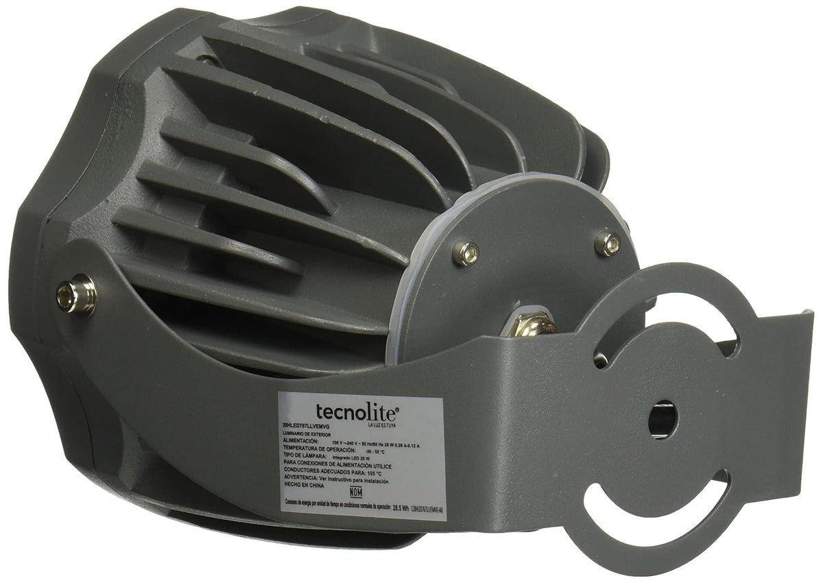 Tecnolite - Reflector LED 28 W de Exterior, Luz de Luna, IP66, IK08, a Prueba de Agua y Golpes. Iluminación Exterior