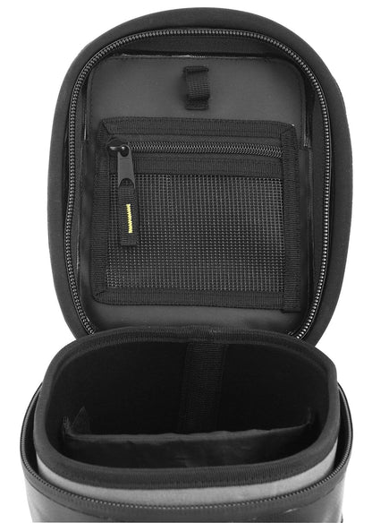 Nelson-Rigg Hurricane Bolsa de Tanque Impermeable para Motocicleta SE-3060, Negro y Gris