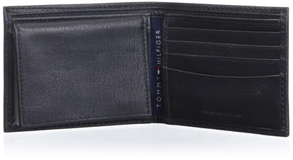 Tommy Hilfiger 31TLE4X031-001, Cartera para Hombre, Negro, Única