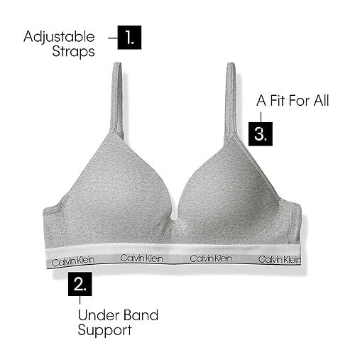 Calvin Klein Big brasier para niña hirbid sin costuras
