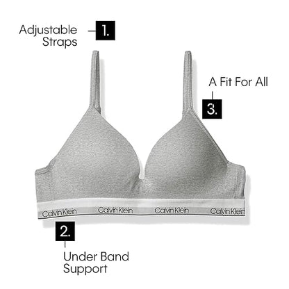 Calvin Klein Big brasier para niña hirbid sin costuras