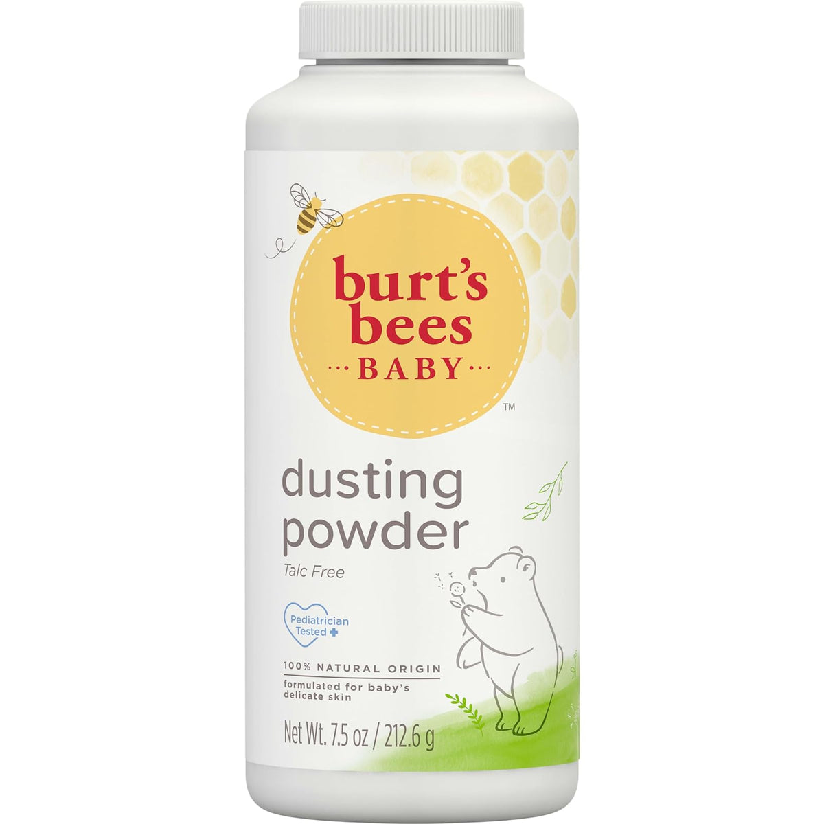 Burt's Bees Baby 100% Natural Dusting Powder, 7.5 Ounces (Packaging May Vary)