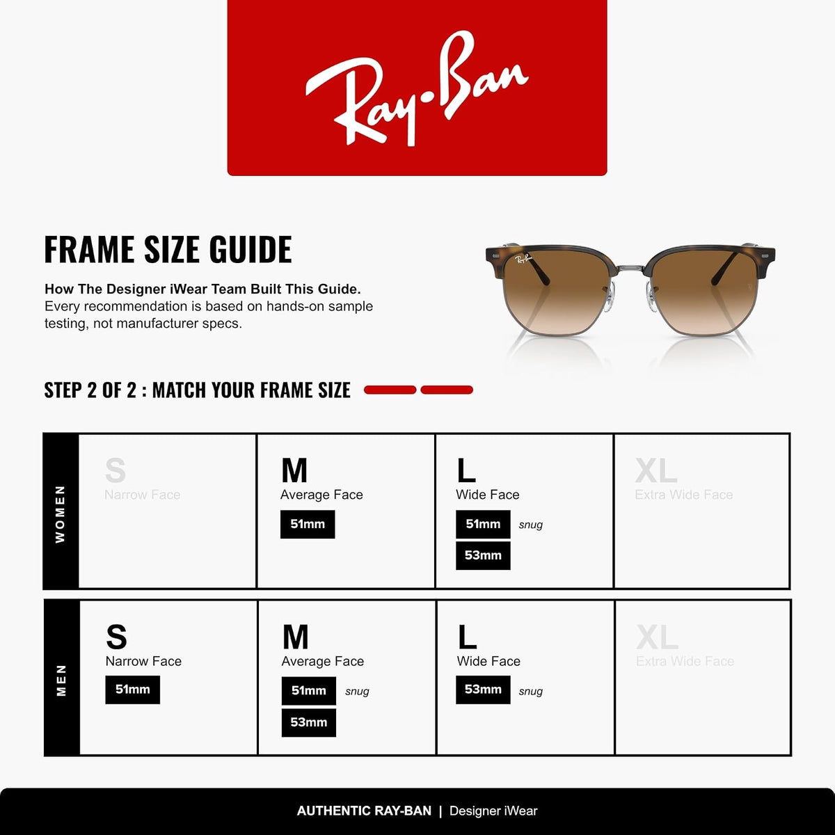 Ray-Ban RB4416 New Clubmaster - anteojos de sol cuadradas