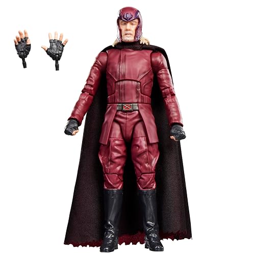 Marvel Legends Series, Magneto, X-Men, Figura de acción Premium Coleccionable de 15 cm
