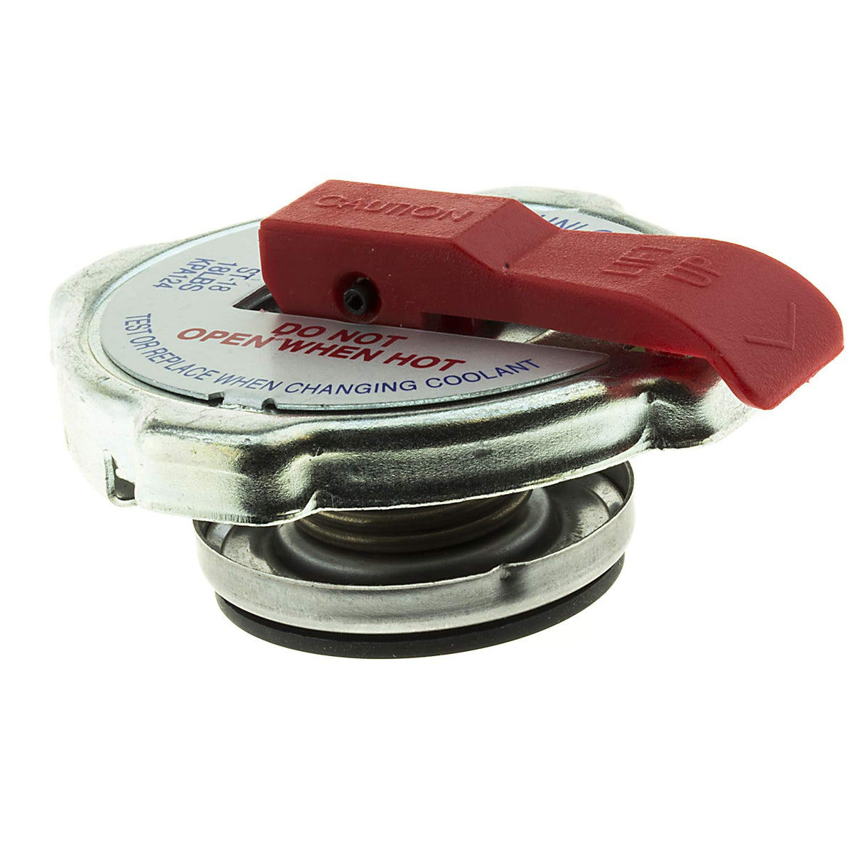 MotoRad Tapa de Radiador ST18 para Jeep Wrangler, Grand Cherokee y Dodge Charger, Plateado