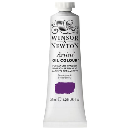 Winsor & Newton Artists' Oil Colour Pintura al Óleo Profesional, 37 ml - 37-ml Tube - Rosa (Permanent Magenta)