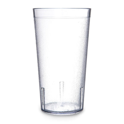 Carlisle - Vaso de plástico apilable resistente a roturas 5216-207, 16 onzas, transparente (paquete de 24)
